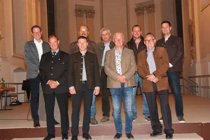 Das neu gewählte Vorstandsteam der KJV